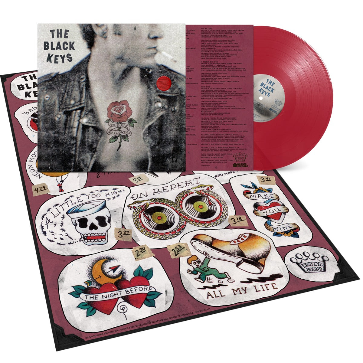 No Rain, No Flowers (PREORDER 08/08/2025) (Indie Exclusive) (Ruby Red Vinyl) (Poster) | Mint (M) Mint (M) Get Cheap Vinyl