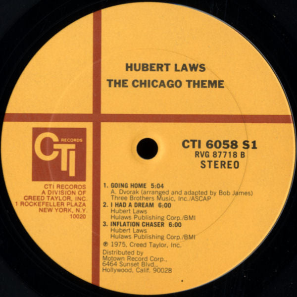 The Chicago Theme | Very Good Plus (VG+) Near Mint (NM) Get Cheap Vinyl
