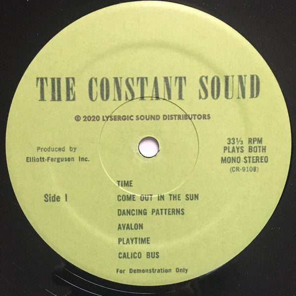 The Constant Sound | Mint (M) Mint (M) Get Cheap Vinyl