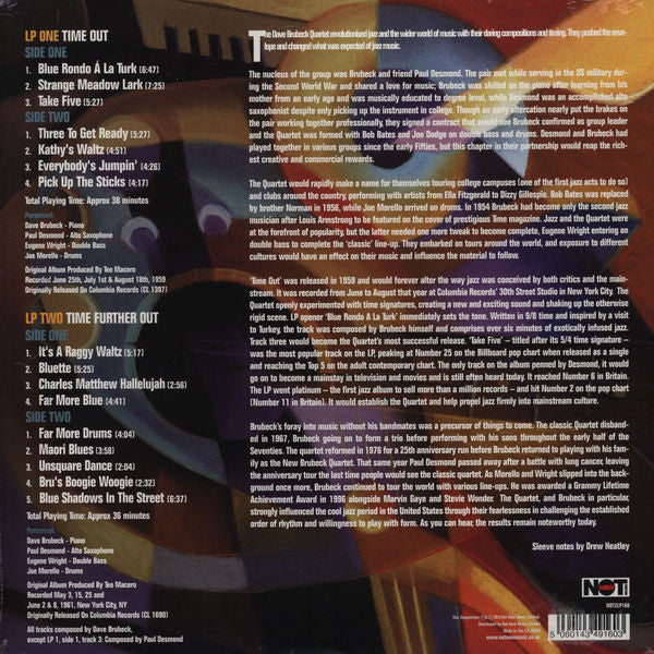 Time Out & Time Further Out | Mint (M) Mint (M) Get Cheap Vinyl