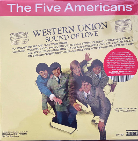 Western Union / Sound Of Love (COLOR VINYL) | Mint (M) Mint (M) Get Cheap Vinyl