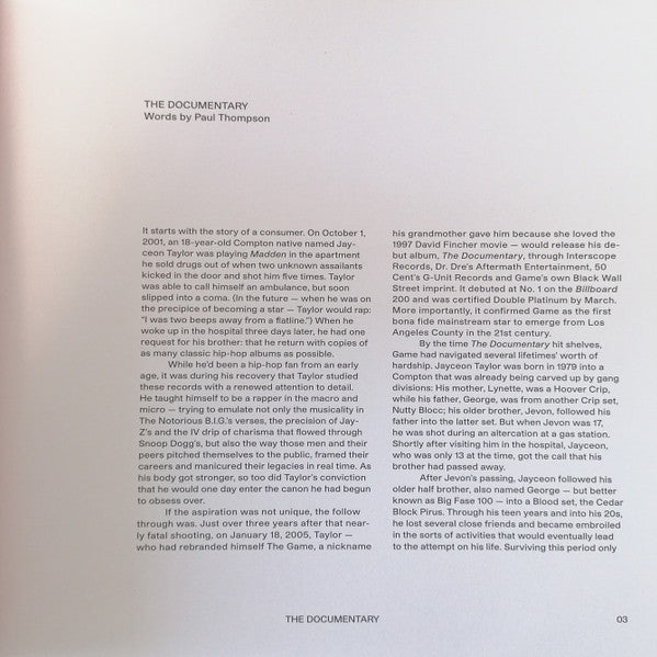 The Documentary | Mint (M) Mint (M) Get Cheap Vinyl