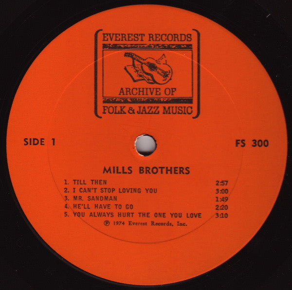 Mills Brothers | Near Mint (NM) Very Good Plus (VG+) Get Cheap Vinyl