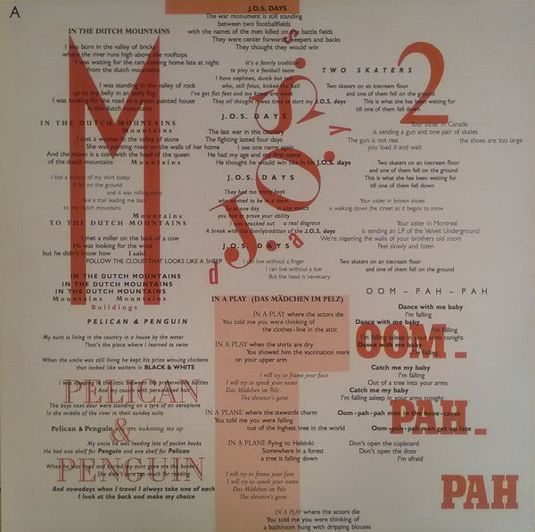 In The Dutch Mountains | Mint (M) Mint (M) Get Cheap Vinyl