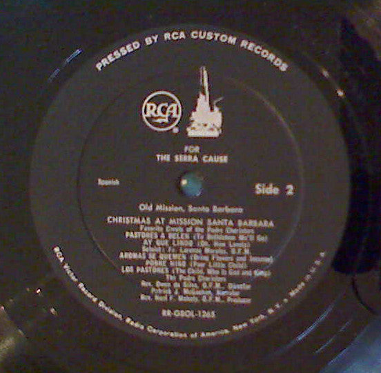 Christmas At Mission Santa Barbara | Very Good Plus (VG+) Near Mint (NM) Get Cheap Vinyl