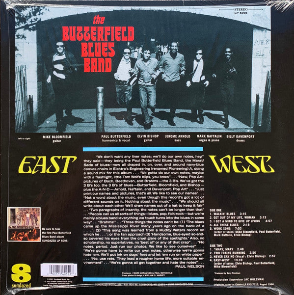 East-West (BLUE VINYL) | Mint (M) Mint (M) Get Cheap Vinyl