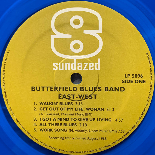 East-West (BLUE VINYL) | Mint (M) Mint (M) Get Cheap Vinyl