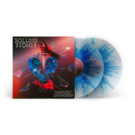 Hackney Diamonds (1 Year Anniversary) (Limited Edition, Clear W/ Blue Splatter Colored Vinyl, 180 Gram Vinyl, Booklet) (2 Lp's) | Mint (M) Mint (M) Get Cheap Vinyl