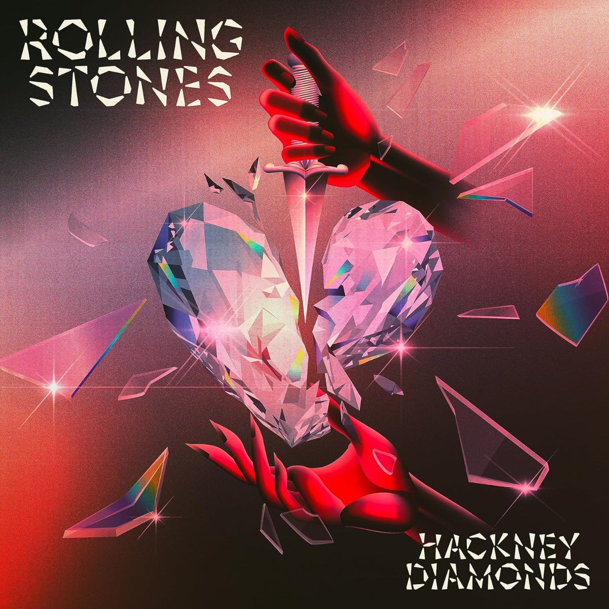 Hackney Diamonds (1 Year Anniversary) (Limited Edition, Clear W/ Blue Splatter Colored Vinyl, 180 Gram Vinyl, Booklet) (2 Lp's) | Mint (M) Mint (M) Get Cheap Vinyl