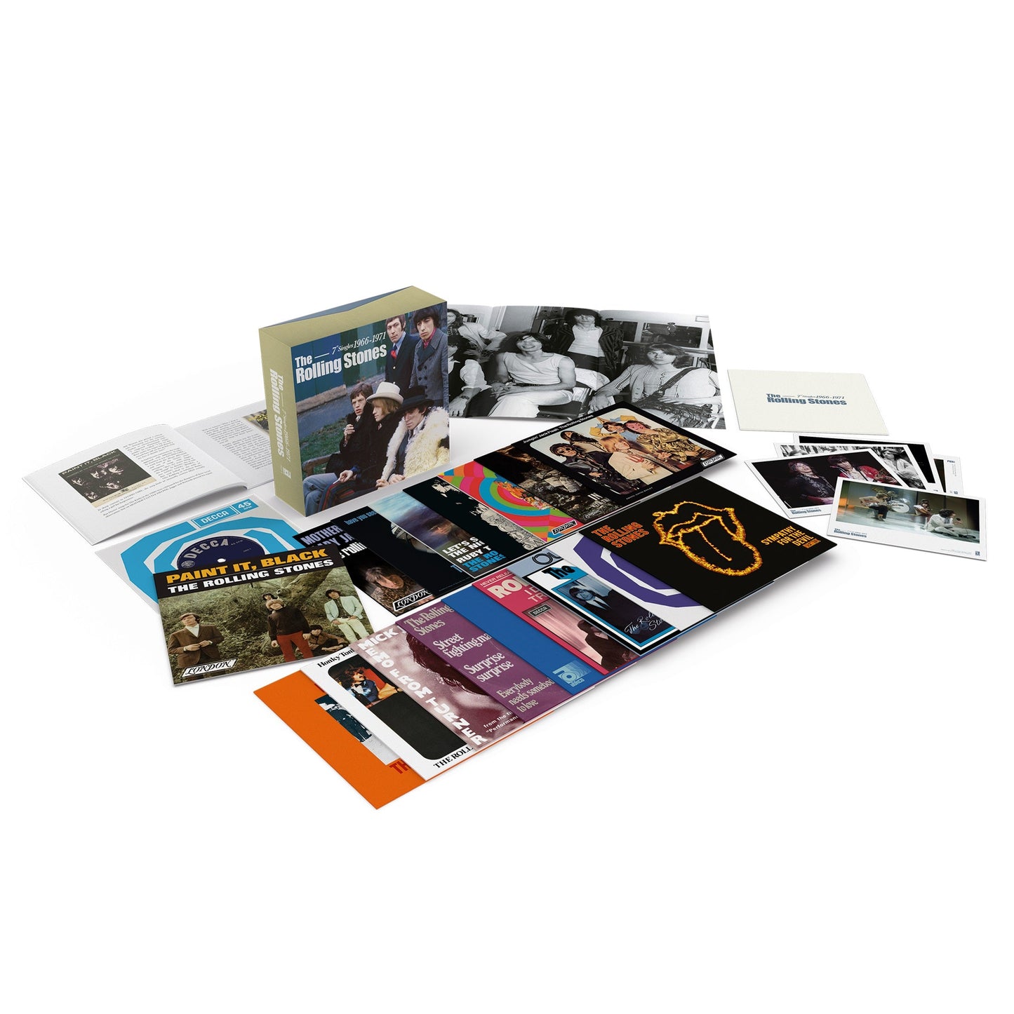 The Rolling Stones Singles 1966-1971 [18 x 7" Single Boxset] | Mint (M) Mint (M) Get Cheap Vinyl