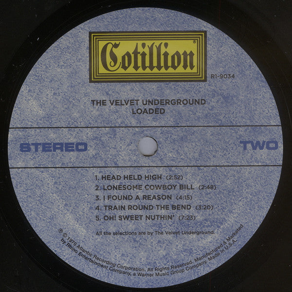 The Velvet Underground Loaded Rhino Records (2), Cotillion LP, Album, RE Mint (M) Mint (M) Get Cheap Vinyl