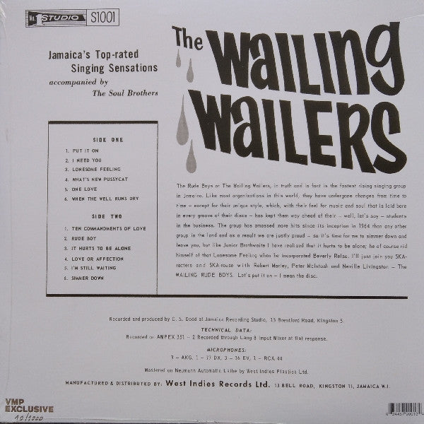 The Wailing Wailers | Mint (M) Mint (M) Get Cheap Vinyl
