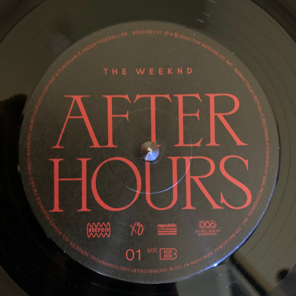 After Hours | Mint (M) Mint (M) Get Cheap Vinyl