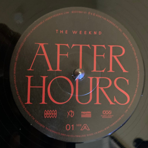 After Hours | Mint (M) Mint (M) Get Cheap Vinyl
