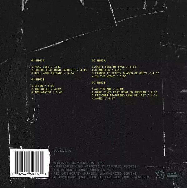Beauty Behind The Madness (2xVINYL) | Mint (M) Mint (M) Get Cheap Vinyl