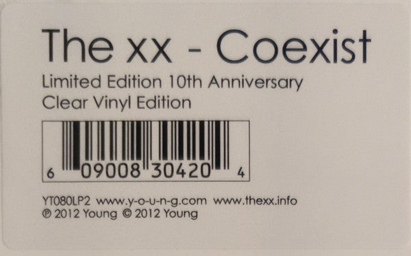 Coexist: 10th Anniversary (CLEAR VINYL) | Mint (M) Mint (M) Get Cheap Vinyl