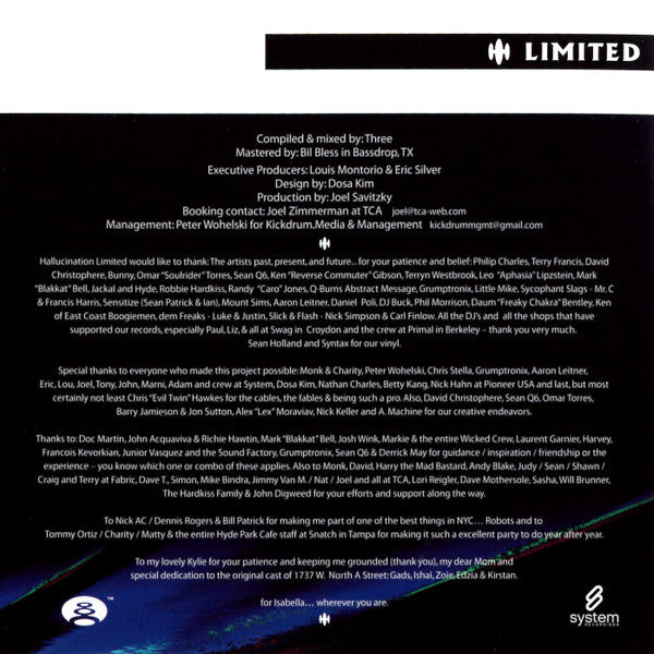 Hallucination Limited Presents: Three : Hallucienda | Mint (M) Mint (M) Get Cheap Vinyl