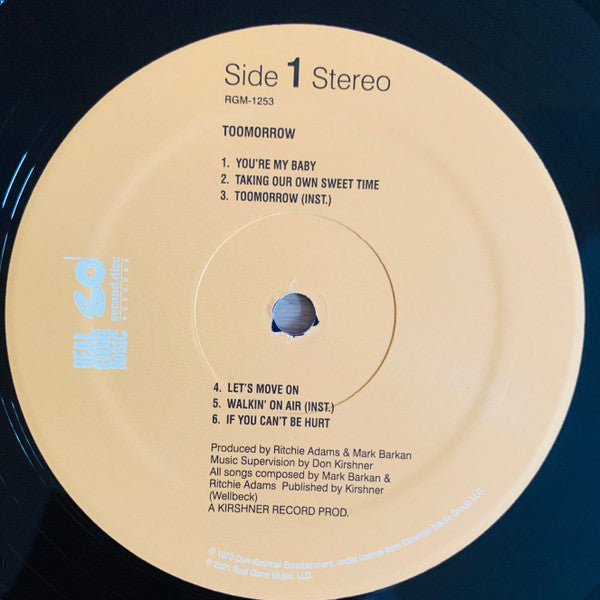 Toomorrow | Mint (M) Mint (M) Get Cheap Vinyl