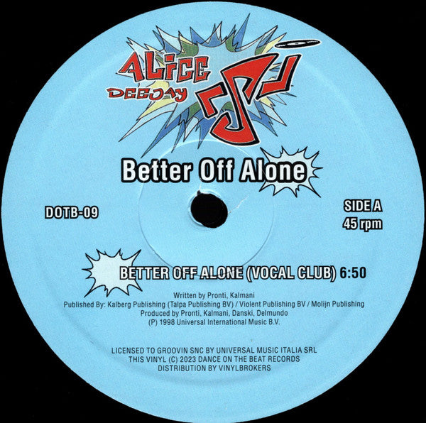 Better Off Alone (VINYL) | Mint (M) Mint (M) Get Cheap Vinyl