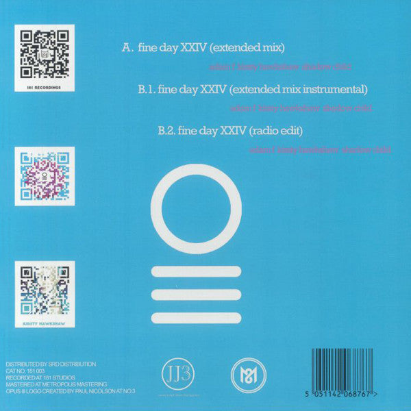 Fine Day XXIV (BLUE VINYL) | Mint (M) Mint (M) Get Cheap Vinyl