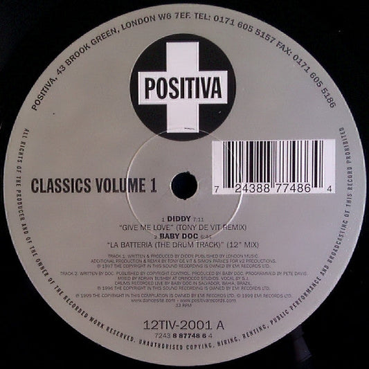 Positiva Classics Volume 1 | Excellent (EX) Excellent (EX) Get Cheap Vinyl