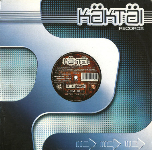 Digitalis / Rock Tha Disco | Excellent (EX) Near Mint (NM) Get Cheap Vinyl