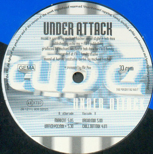 Under Attack | Excellent (EX) Very Good (VG) Get Cheap Vinyl