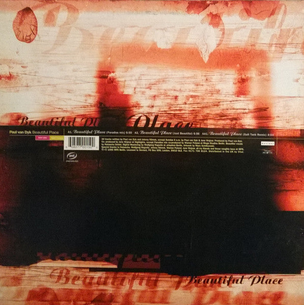 Beautiful Place (Salt Tank Remix)(VINYL) | Excellent (EX) Excellent (EX) Get Cheap Vinyl