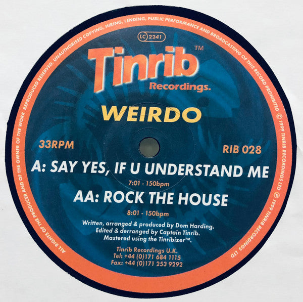 Say Yes (If You Understand Me) / Rock The House | Excellent (EX) Excellent (EX) Get Cheap Vinyl