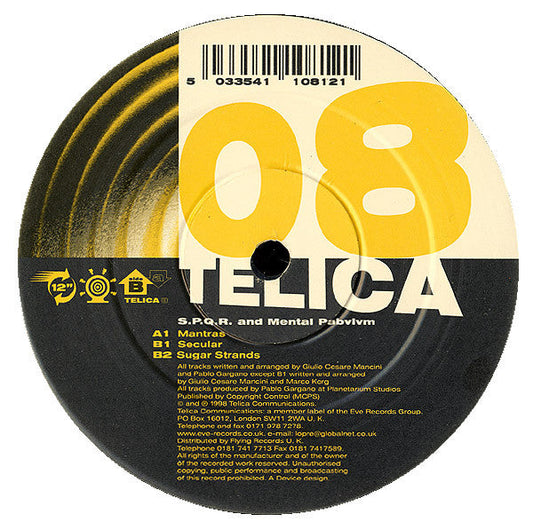 Mantras / Secular / Sugar Strands | Very Good Plus (VG+) Very Good (VG) Get Cheap Vinyl