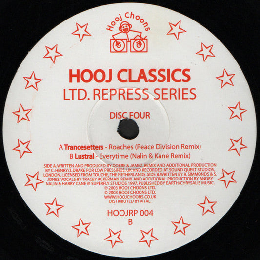 Hooj Classics Ltd. Repress Series Disc Four | Very Good Plus (VG+) Very Good (VG) Get Cheap Vinyl