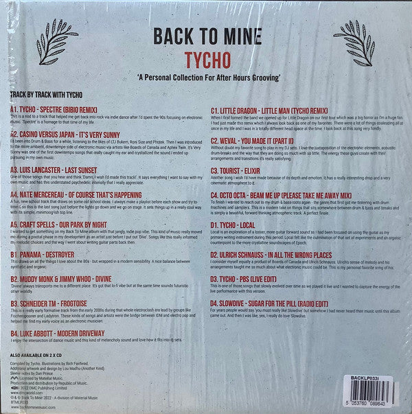 Back To Mine | Mint (M) Mint (M) Get Cheap Vinyl