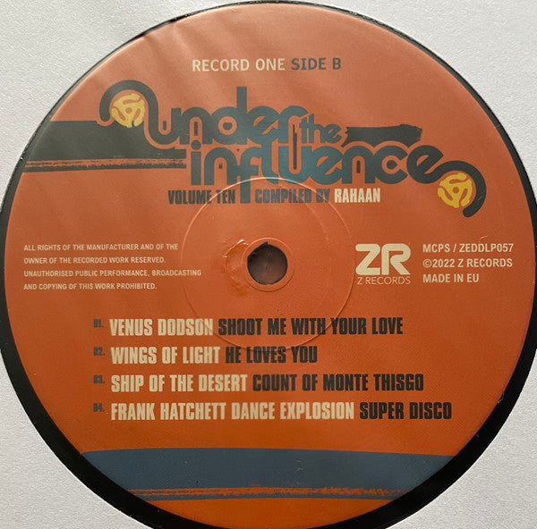Under The Influence Volume Ten (A Collection Of Rare Funk & Disco) | Mint (M) Mint (M) Get Cheap Vinyl