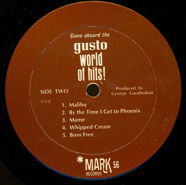 Come Aboard The Gusto World Of Hits! | Mint (M) Mint (M) Get Cheap Vinyl