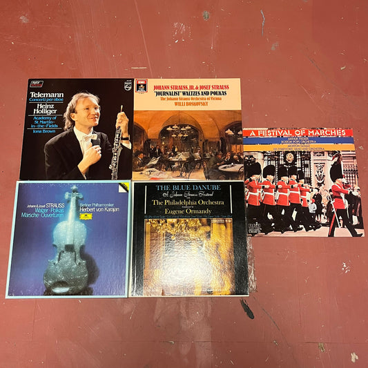 5 CLASSICAL MUSIC VINYL RECORD ALBUMS (EX TO NM CONDITIONS) | Excellent (EX) Excellent (EX) Get Cheap Vinyl