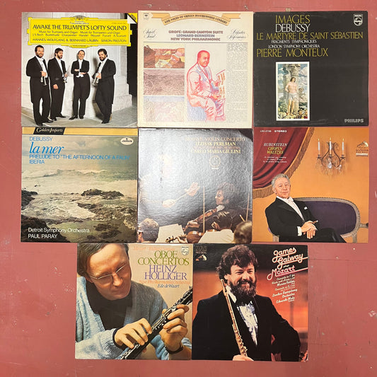 8 CLASSICAL VINYL RECORD ALBUMS (LIKE NEW - NEAR MINT) LPS | Near Mint (NM or M-) Near Mint (NM or M-) Get Cheap Vinyl