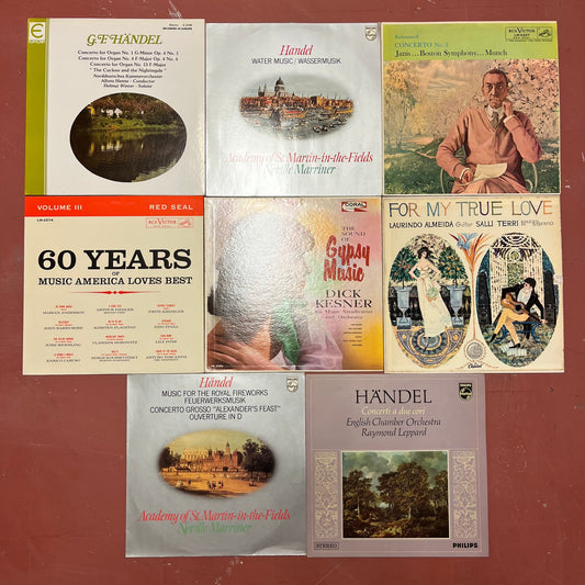 8 CLASSICAL VINYL RECORD ALBUM LPS <EX TO NM CONDITIONS> | Near Mint (NM or M-) Excellent+ (EX+) Get Cheap Vinyl