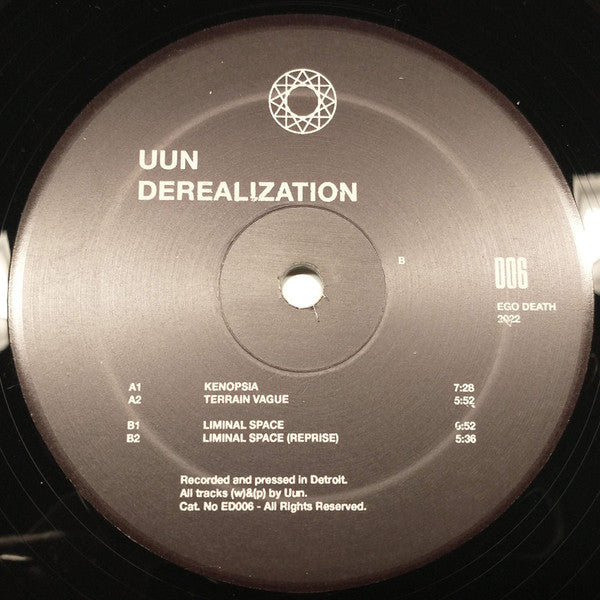 Derealization LP | Mint (M) Mint (M) Get Cheap Vinyl