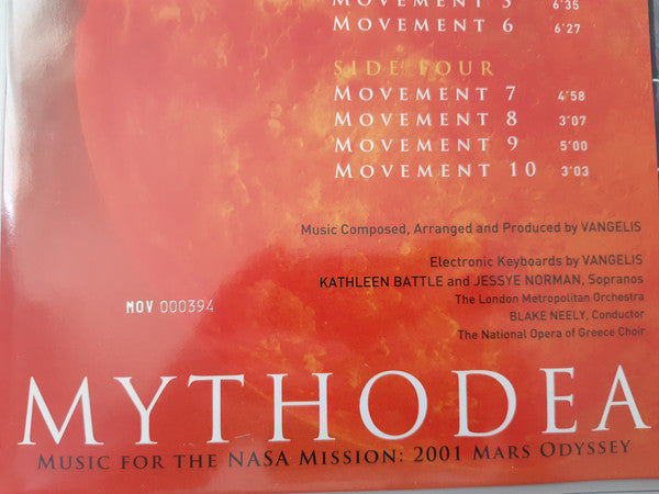 Mythodea (Music For The NASA Mission: 2001 Mars Odyssey) | Mint (M) Mint (M) Get Cheap Vinyl