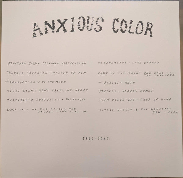 Anxious Color | Mint (M) Mint (M) Get Cheap Vinyl