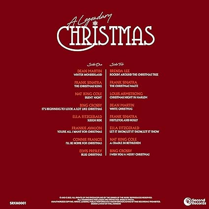 A Legendary Christmas, Volume One: The Red Collection (180g Import) | Mint (M) Mint (M) Get Cheap Vinyl