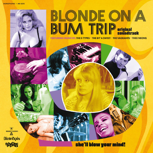 Blonde On A Bum Trip Original Soundtrack (Clear With Orange Swirl Vinyl) | Get Cheap Vinyl