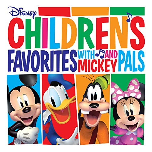 Children's Favorites with Mickey and Pals [LP] [Red] | Get Cheap Vinyl