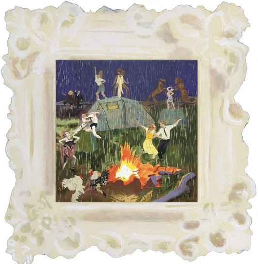 Let's Go Dancing: Said The Falling Rain To The Open Flame (Limited Edition, Translucent Orange Colored Vinyl) | Mint (M) Mint (M) Get Cheap Vinyl