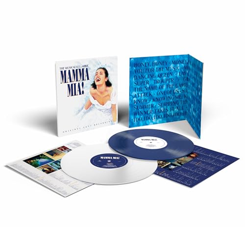 Mamma Mia! The Musical (Original London Cast Recording) *PRE-ORDER 8/29/25*(2x Blue/White Vinyl) | Mint (M) Mint (M) Get Cheap Vinyl
