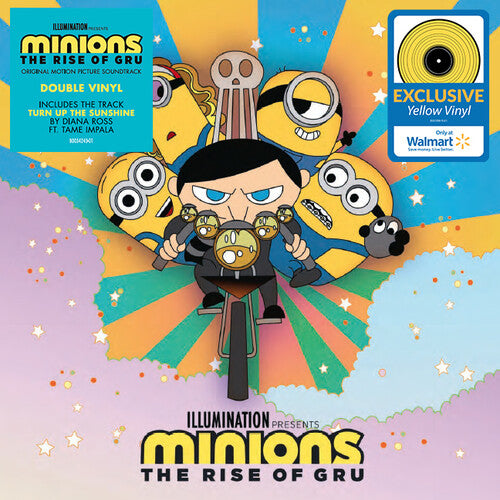 Minions: The Rise Of Gru (2LP Ltd Yellow Vinyl Soundtrack) | Mint (M) Mint (M) Get Cheap Vinyl