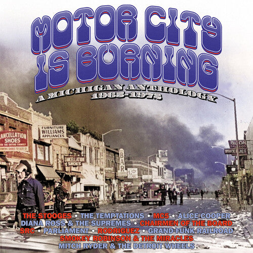 Motor City Is Burning: A Michigan Anthology 1965-1972 [Import] (3 Cd's) | Get Cheap Vinyl