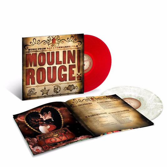 Moulin Rouge (Original Soundtrack) (Limited Edition, Red & Clear Vinyl) (2 Lp's) | Mint (M) Mint (M) Get Cheap Vinyl