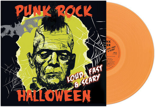 Punk Rock Halloween; Loud, Fast & Scary! (Limited Edition, Colored Vinyl, Orange) | Mint (M) Mint (M) Get Cheap Vinyl