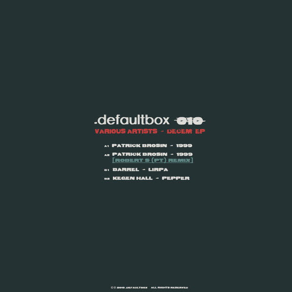 Decem EP | Mint (M) Mint (M) Get Cheap Vinyl